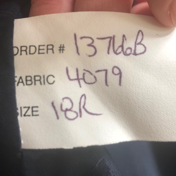 Grand Prix Navy equestrian show coat - Picture 3 of 10